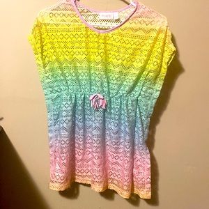 Girls swim cover up